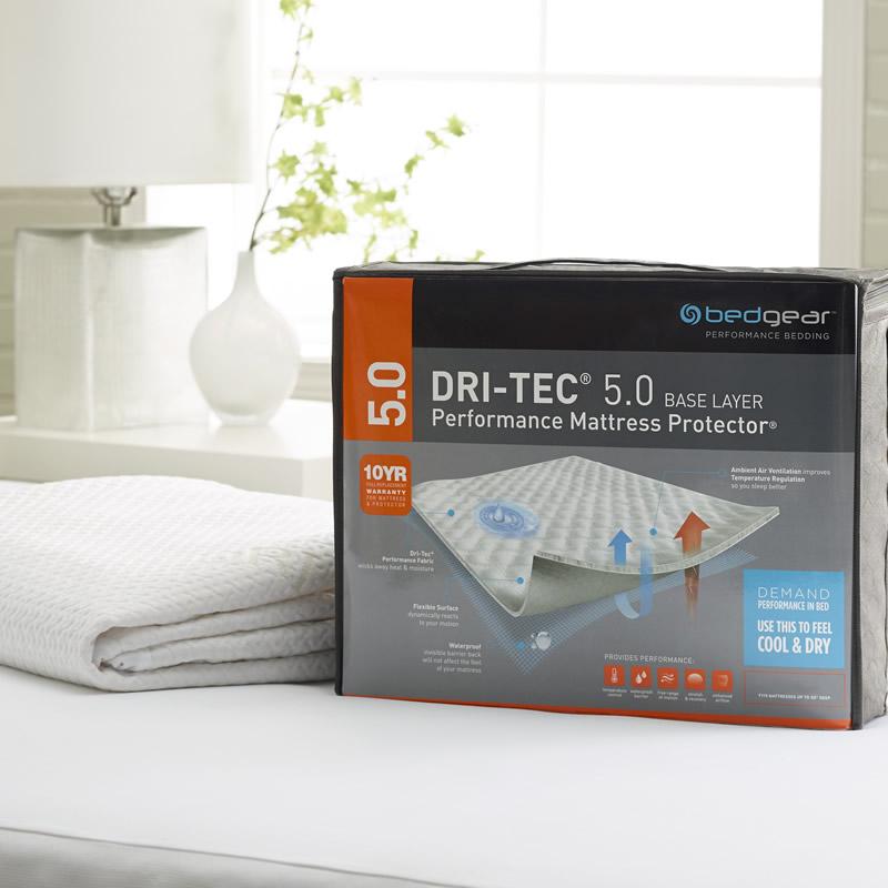 Bedgear Dri-Tec 5.0 Mattress Protector (Queen) IMAGE 2