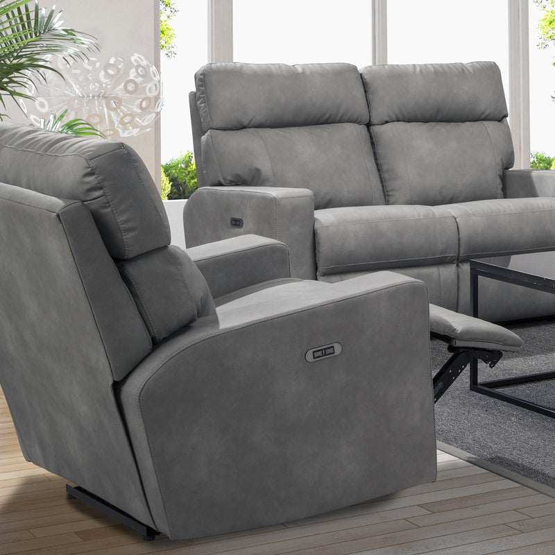 Palliser Fairbrook Fabric Recliner 41050-32-DENVER-ASH IMAGE 1