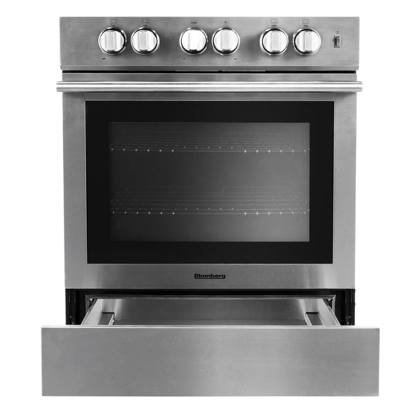 Blomberg 30-inch Freestanding Electric Range with Convection Technology BERU30422CSS IMAGE 4