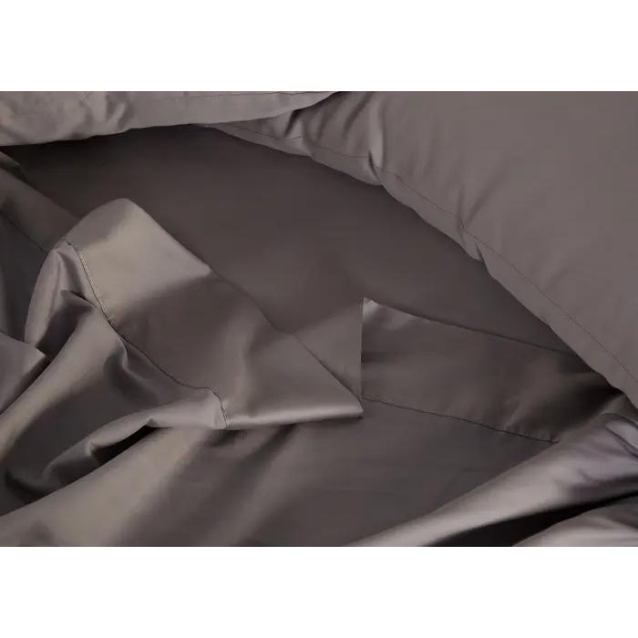 Bedgear Hyper-Cotton Sheets - Grey (Twin) IMAGE 4