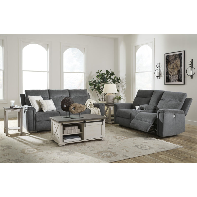 Signature Design by Ashley Barnsana Power Reclining Fabric Loveseat with Console 3320296C IMAGE 14