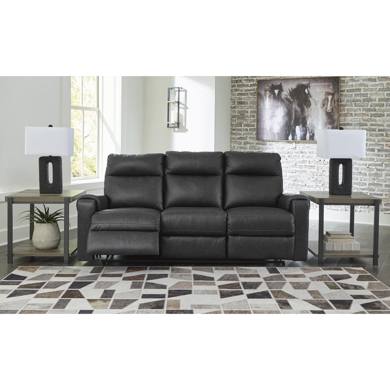 Signature Design by Ashley Axtellton Power Reclining Leather Look Sofa 3410587C IMAGE 6