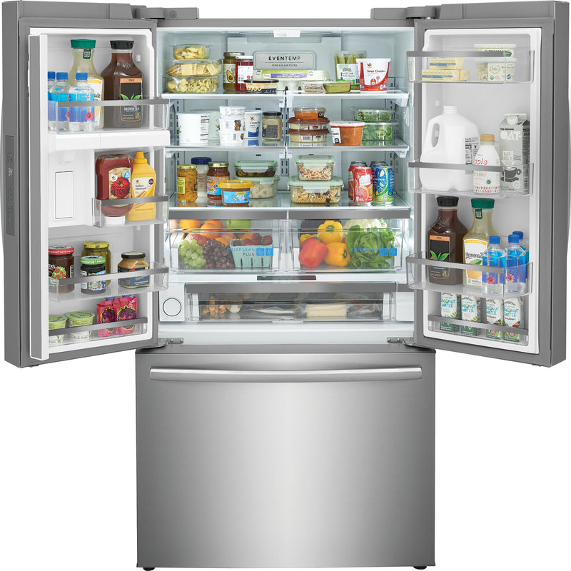 Frigidaire Gallery 36-inch, 23.3 cu. ft. French 3-Door Refrigerator GRFG2353AFSP IMAGE 3