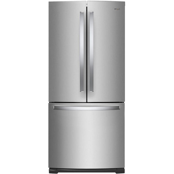 Whirlpool 30-inch, 19.68 cu.ft. Freestanding French 3-Door Refrigerator with FreshFlow™ Air Filter WRF560SFHZBSP IMAGE 1