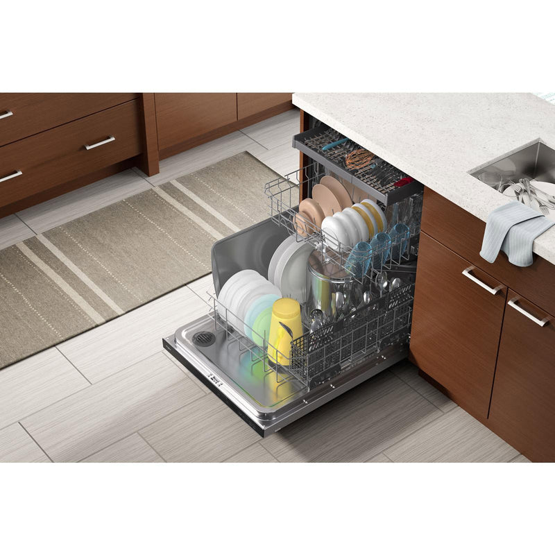 Whirlpool 24-inch Built-in Dishwasher with Sani Rinse® Option WDTA50SAKZSP IMAGE 3