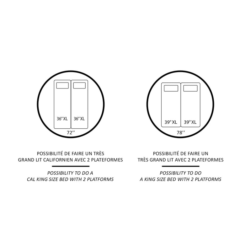 Julien Beaudoin E4+ Twin XL Adjustable Base E4+TXLC IMAGE 3