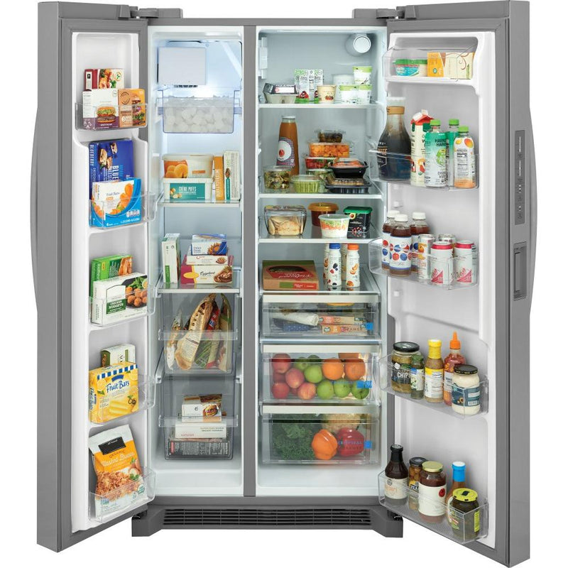 Frigidaire Gallery 36-inch, 26 cu. ft. Freestanding Side-by-Side Refrigerator GRSN2620AF IMAGE 2